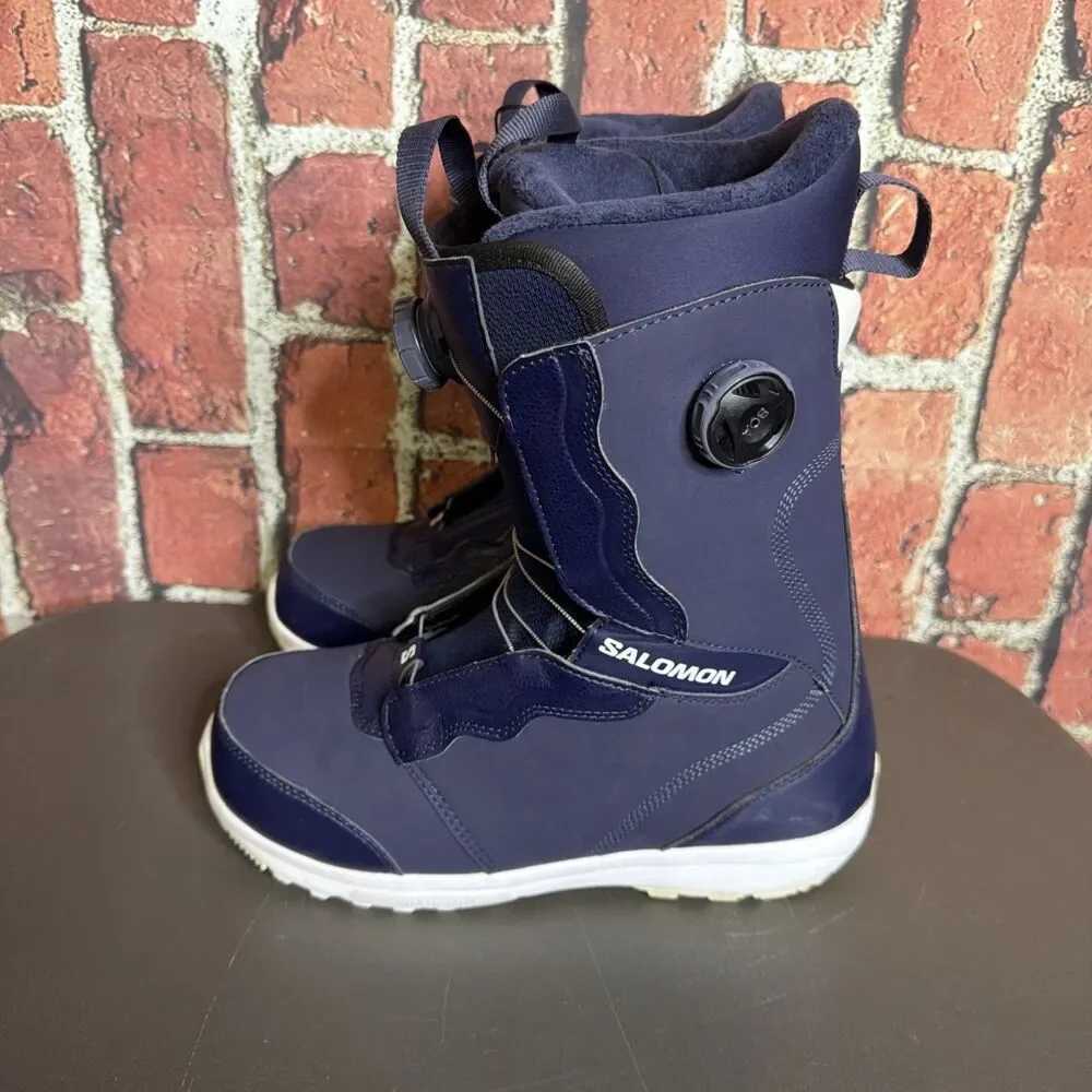 Salomon Ivy Boa SJ Snowboard Boots Women's Size 10 Blue
